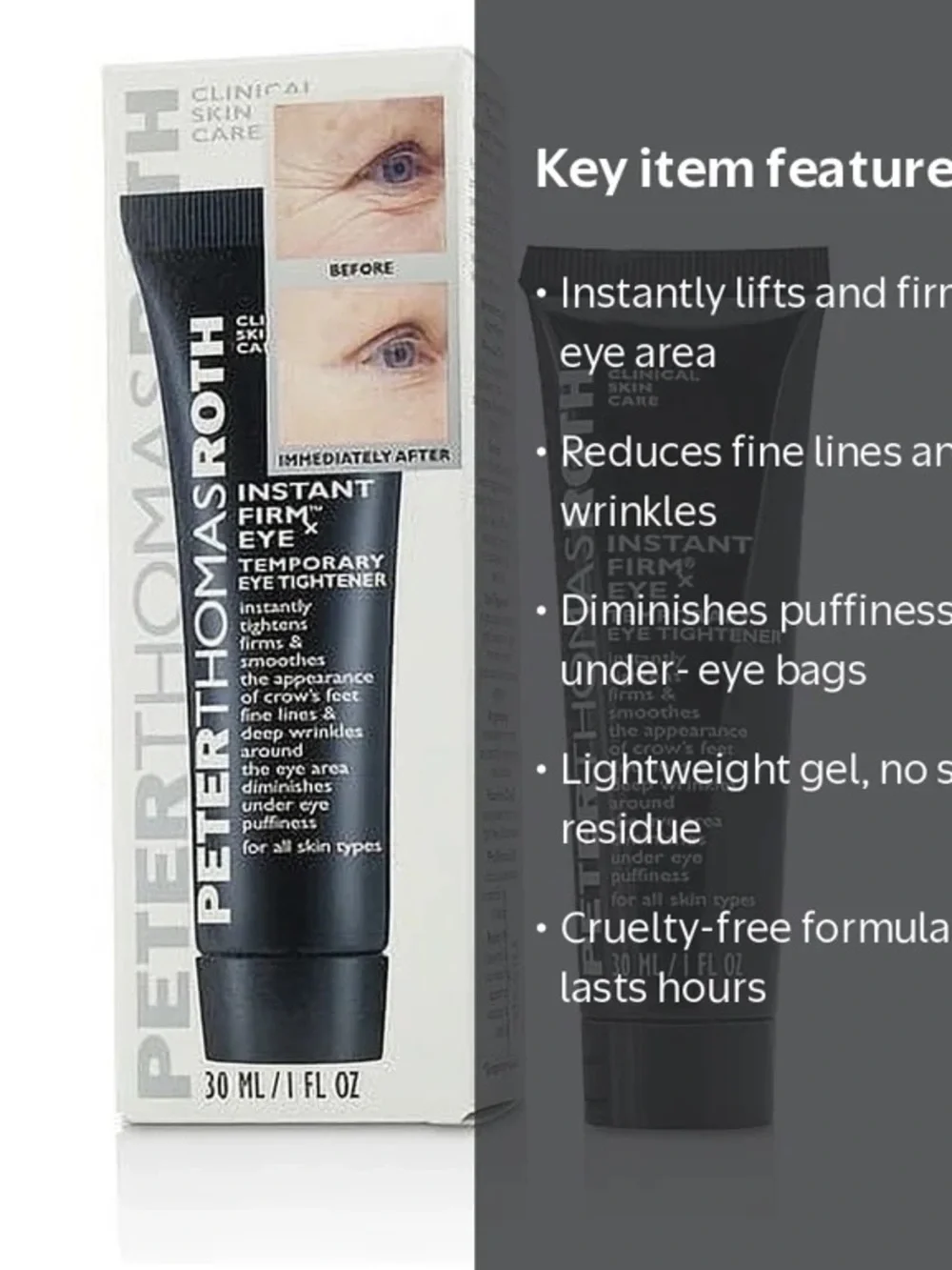 Peter Thomas Roth Instant Firmx Eye Tightener - Black